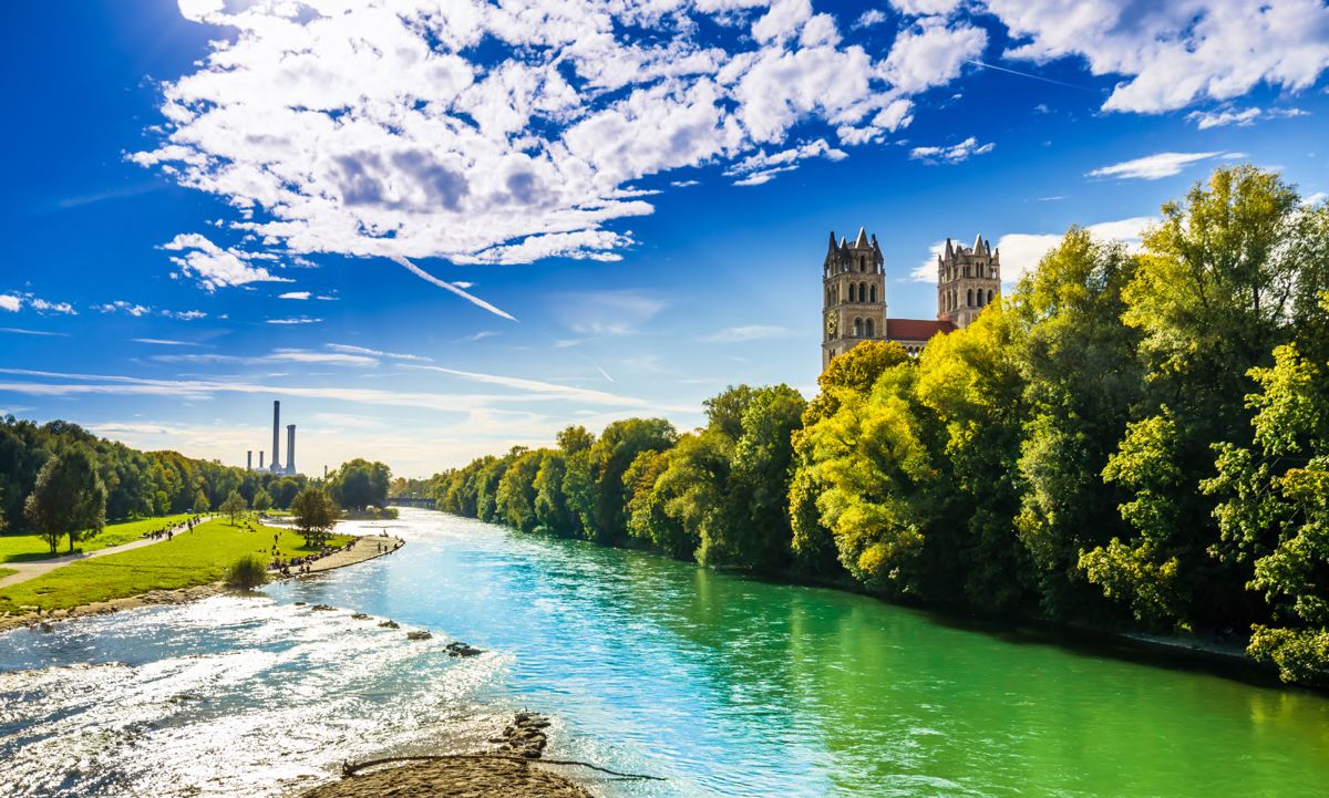 Isar an der Reichenbachbrücke